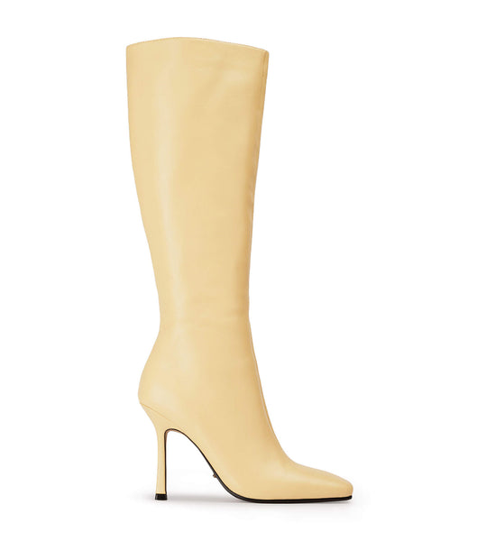 Yellow Tony Bianco Havana Butter Nappa 10.5cm Stiletto Boots | FUSUI33554