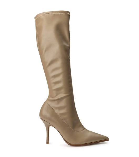 Yellow Tony Bianco Knight Piazza Venezia 9.5cm Heeled Boots | GUSEC44414