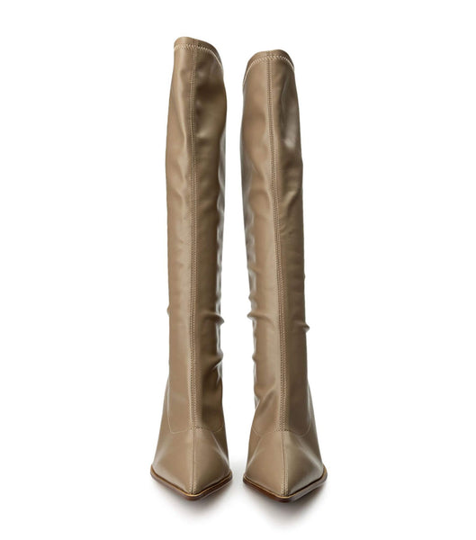 Yellow Tony Bianco Knight Piazza Venezia 9.5cm Knee High Boots | USQCS93005