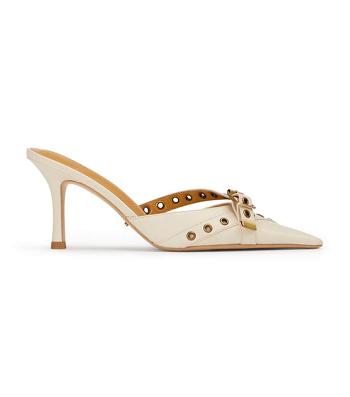 Beige Tony Bianco Savoir Bone Venice 8cm Court Shoes | USNEJ20738