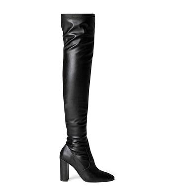 Black Tony Bianco Bloom Black Venezia 9.5cm Heeled Boots | USDYB95217