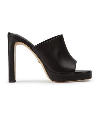Black Tony Bianco Dover Black Como 11.5cm Platform Shoes | YUSGT44226