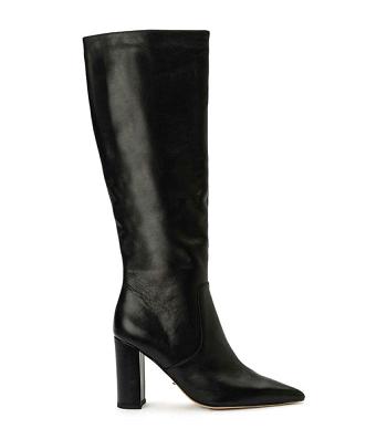 Black Tony Bianco Epic Black Venice 8.5cm Knee High Boots | SUSNY97042