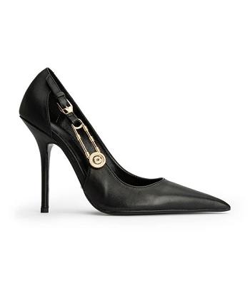 Black Tony Bianco Glow Black Como 11cm Court Shoes | USDYB23428