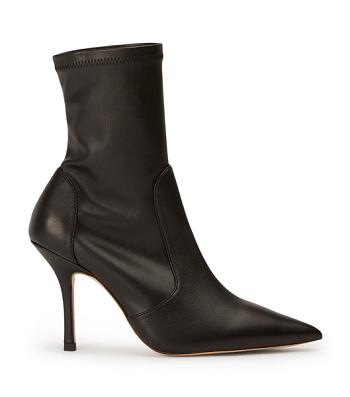 Black Tony Bianco Kartia Black Nappa/Black Venezia 9.5cm Ankle Boots | DUSKV28125