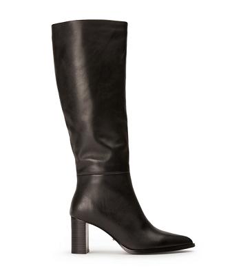 Black Tony Bianco Peppe Black Como 7.5cm Mid Calf Boots | LUSTR39818