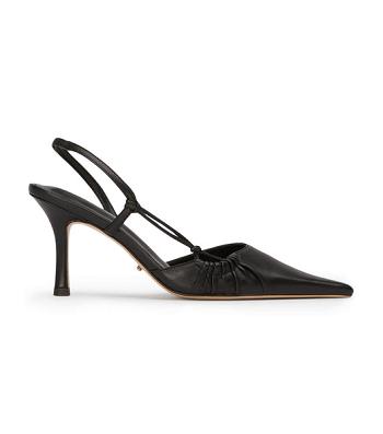 Black Tony Bianco Sakai Black Nappa 8cm Court Shoes | USNZX78063