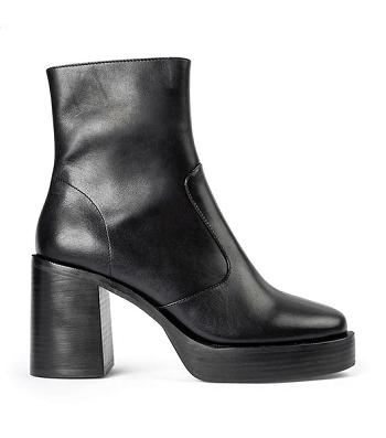 Black Tony Bianco Thunder Black Como 9cm Heeled Boots | BUSSD93189