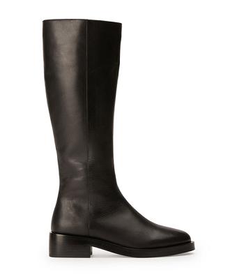 Black Tony Bianco Torres Black Como 4cm Knee High Boots | GUSEC68845