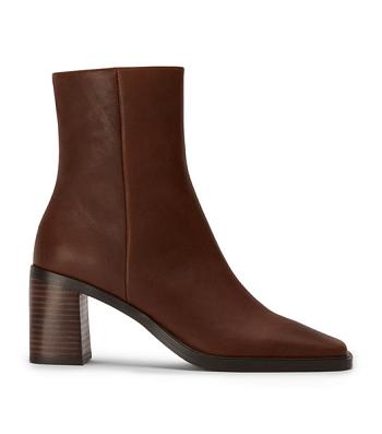 Brown Tony Bianco Dream Cognac 7.5cm Ankle Boots | USEGJ41424