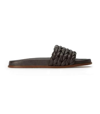 Chocolate Tony Bianco Layton Chocolate Nappa Sandals | SUSVO88685