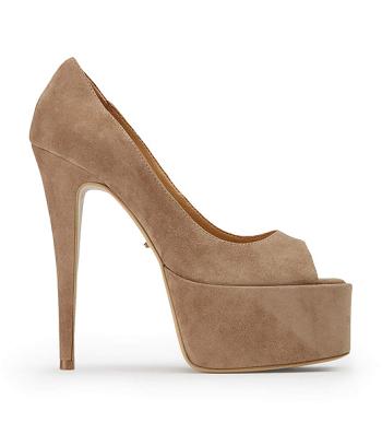 Grey Tony Bianco Jolee Stone Suede 15cm Stiletto Heels | YUSGT55613