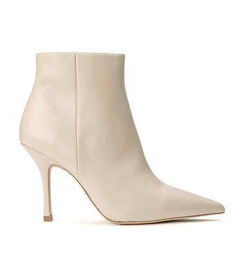 Light Yellow Tony Bianco Keanu Vanilla Nappa 9.5cm Heeled Boots | AUSWC67943