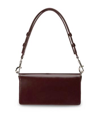 Red Tony Bianco Clove Vino Hi Shine Shoulder Bag Accessories | GUSEC98187