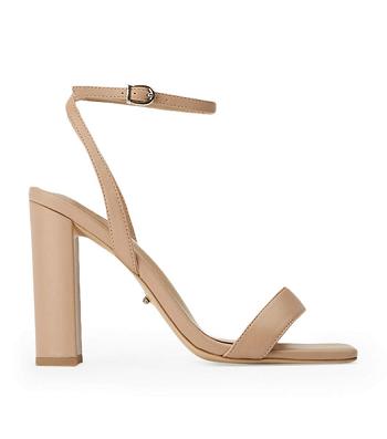 Skin Color Tony Bianco Flynn Skin Nappa 10.5cm Block Heels | TUSPQ75465