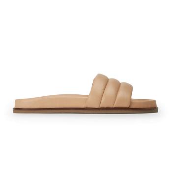 Skin Color Tony Bianco Lucas Skin Nappa 1.5cm Sandals | USNZX13251