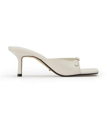 White Tony Bianco Asar Dove Nappa 6.5cm Stiletto Heels | GUSUC91058