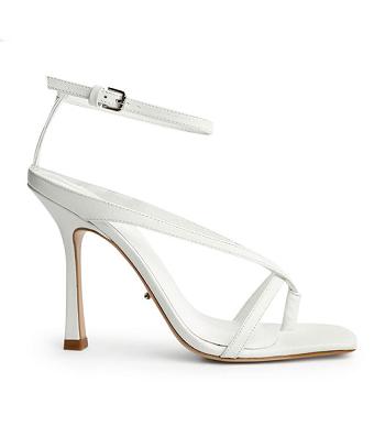 White Tony Bianco Faythe White Kid 10.5cm Stiletto Heels | EUSHC73795