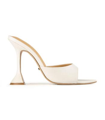 White Tony Bianco Marcel Dove Nappa 10.5cm Bridal Heels | DUSVO82068