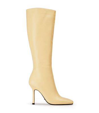 Yellow Tony Bianco Havana Butter Nappa 10.5cm Heeled Boots | USJBT25397